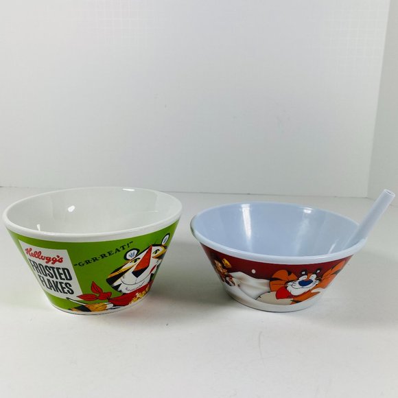 Kellogg Dining Kelloggs Cereal Bowls Two Poshmark